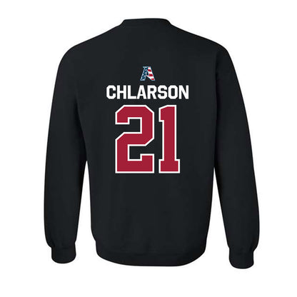 Arkansas - NCAA Women's Basketball : Ashlynn Chlarson - Patriotic Collectction Crewneck Sweatshirt-1