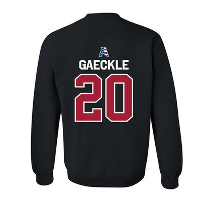 Arkansas - NCAA Baseball : Gabe Gaeckle - Patriotic Collectction Crewneck Sweatshirt-1