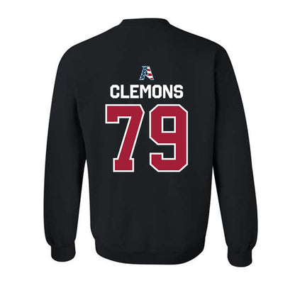 Arkansas - NCAA Football : Josiah Clemons - Patriotic Collectction Crewneck Sweatshirt-1