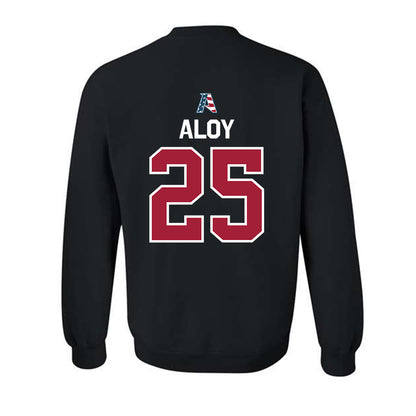 Arkansas - NCAA Baseball : Kuhio Aloy - Patriotic Collectction Crewneck Sweatshirt-1