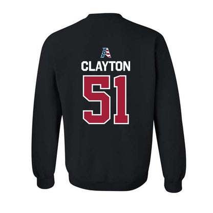 Arkansas - NCAA Football : Carey Clayton - Patriotic Collectction Crewneck Sweatshirt-1