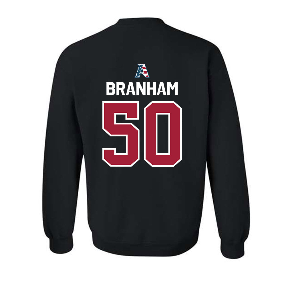 Arkansas - NCAA Football : Kobe Branham - Patriotic Collectction Crewneck Sweatshirt-1