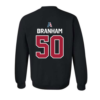 Arkansas - NCAA Football : Kobe Branham - Patriotic Collectction Crewneck Sweatshirt-1