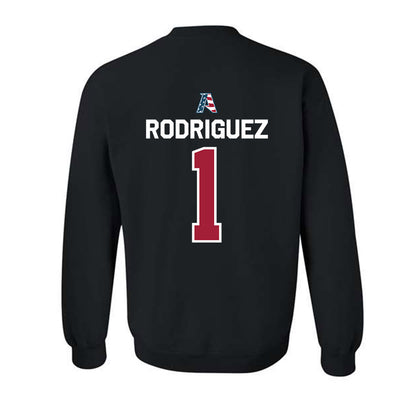 Arkansas - NCAA Women's Basketball : Maria Rodriguez - Patriotic Collectction Crewneck Sweatshirt-1