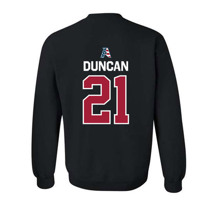 Arkansas - NCAA Women's Volleyball : Parker Duncan - Patriotic Collectction Crewneck Sweatshirt-1
