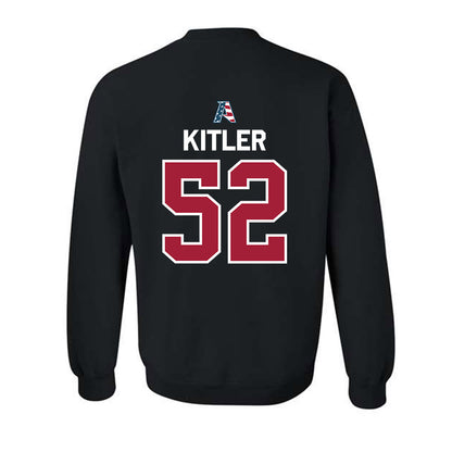 Arkansas - NCAA Football : Caden Kitler - Patriotic Collectction Crewneck Sweatshirt-1