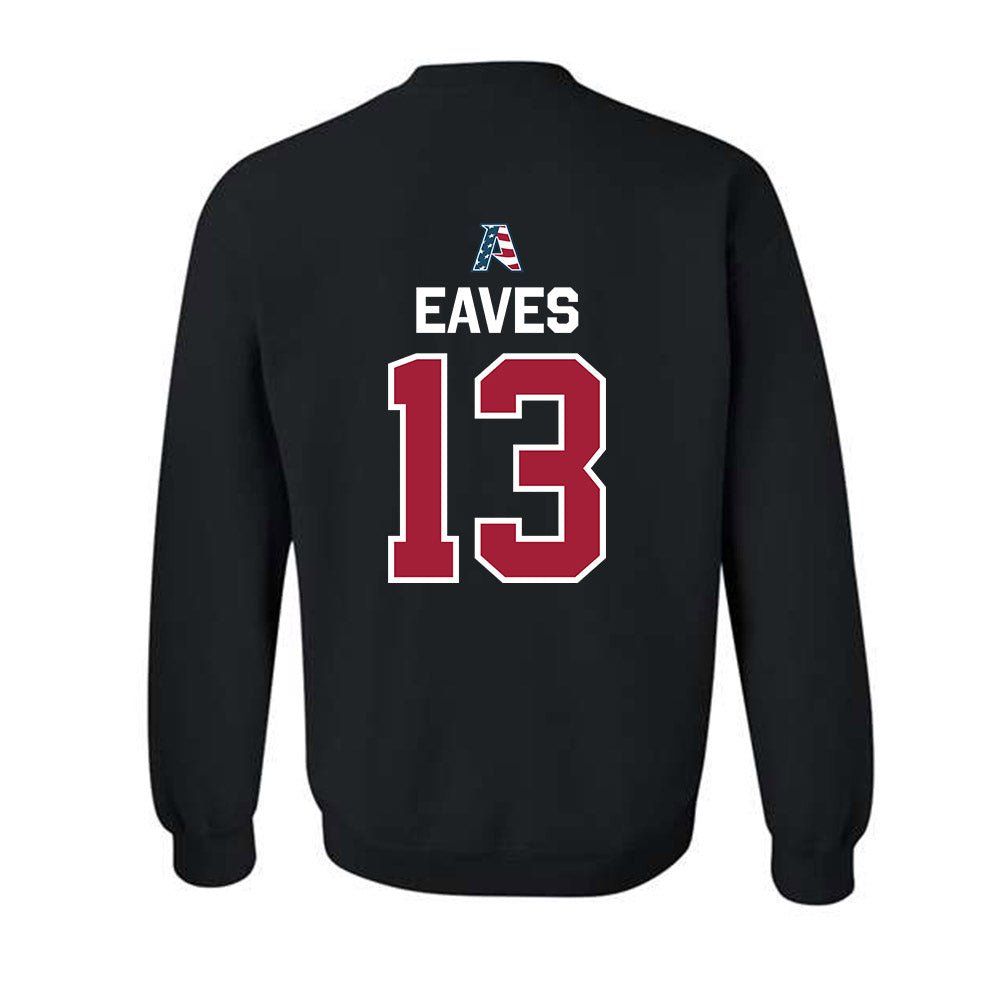 Arkansas - NCAA Baseball : Steele Eaves - Patriotic Collectction Crewneck Sweatshirt-1