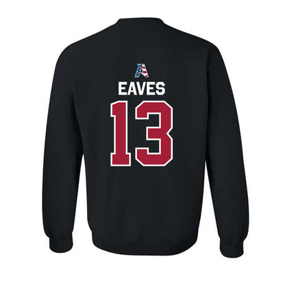 Arkansas - NCAA Baseball : Steele Eaves - Patriotic Collectction Crewneck Sweatshirt-1