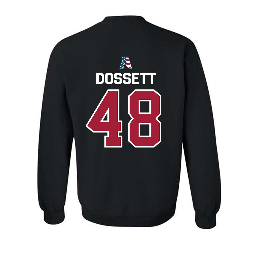 Arkansas - NCAA Baseball : Cooper Dossett - Patriotic Collectction Crewneck Sweatshirt-1
