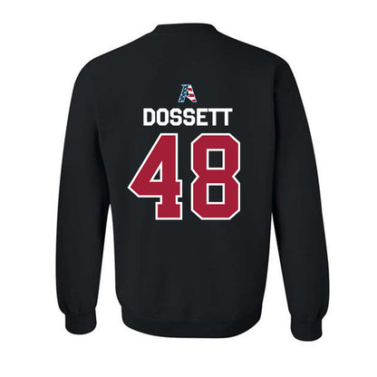 Arkansas - NCAA Baseball : Cooper Dossett - Patriotic Collectction Crewneck Sweatshirt-1