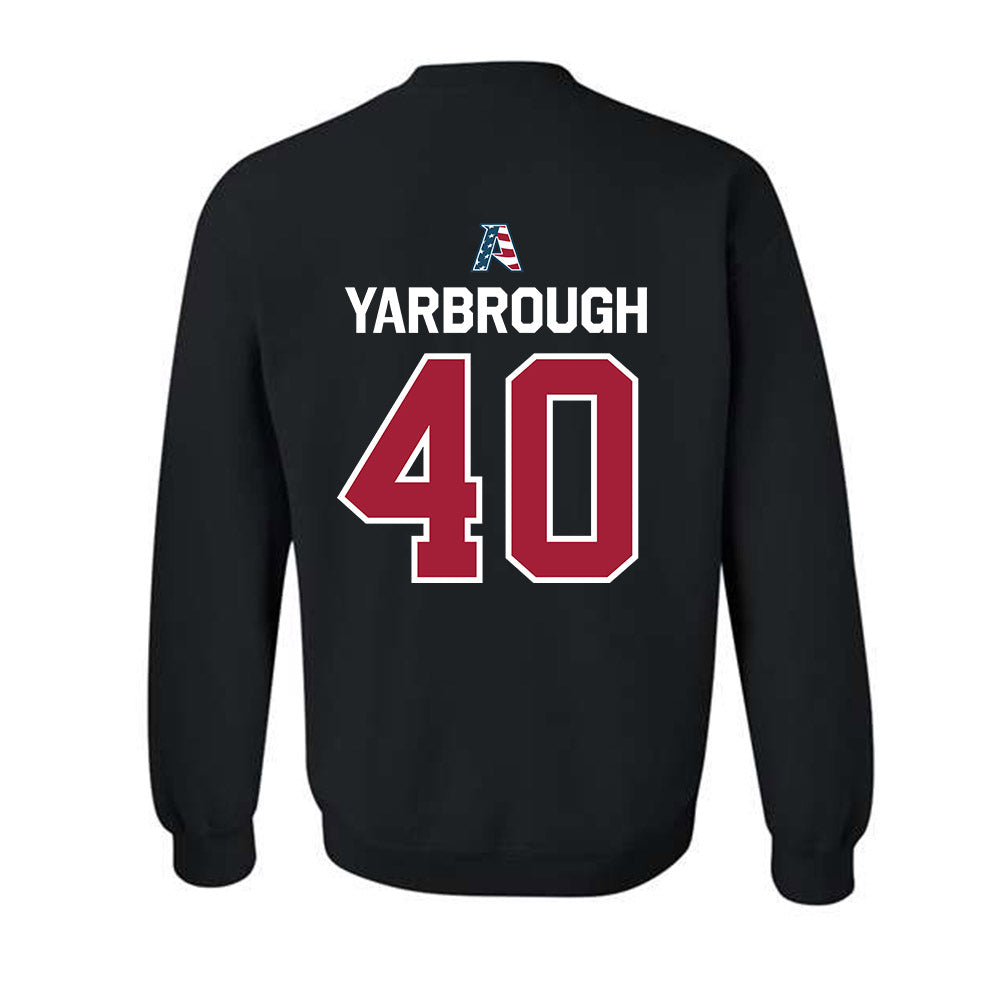 Arkansas - NCAA Football : Colton Yarbrough - Patriotic Collectction Crewneck Sweatshirt-1