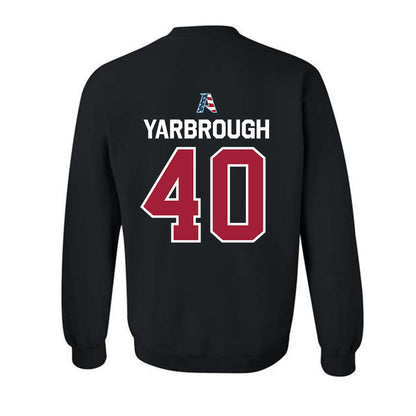 Arkansas - NCAA Football : Colton Yarbrough - Patriotic Collectction Crewneck Sweatshirt-1