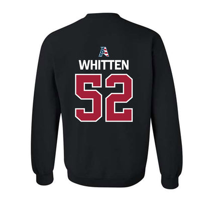 Arkansas - NCAA Football : Donovan Whitten - Patriotic Collectction Crewneck Sweatshirt-1