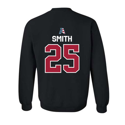 Arkansas - NCAA Football : Ja’Quavion Smith - Patriotic Collectction Crewneck Sweatshirt-1