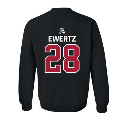 Arkansas - NCAA Women's Soccer : Kyndal Ewertz - Patriotic Collectction Crewneck Sweatshirt-1