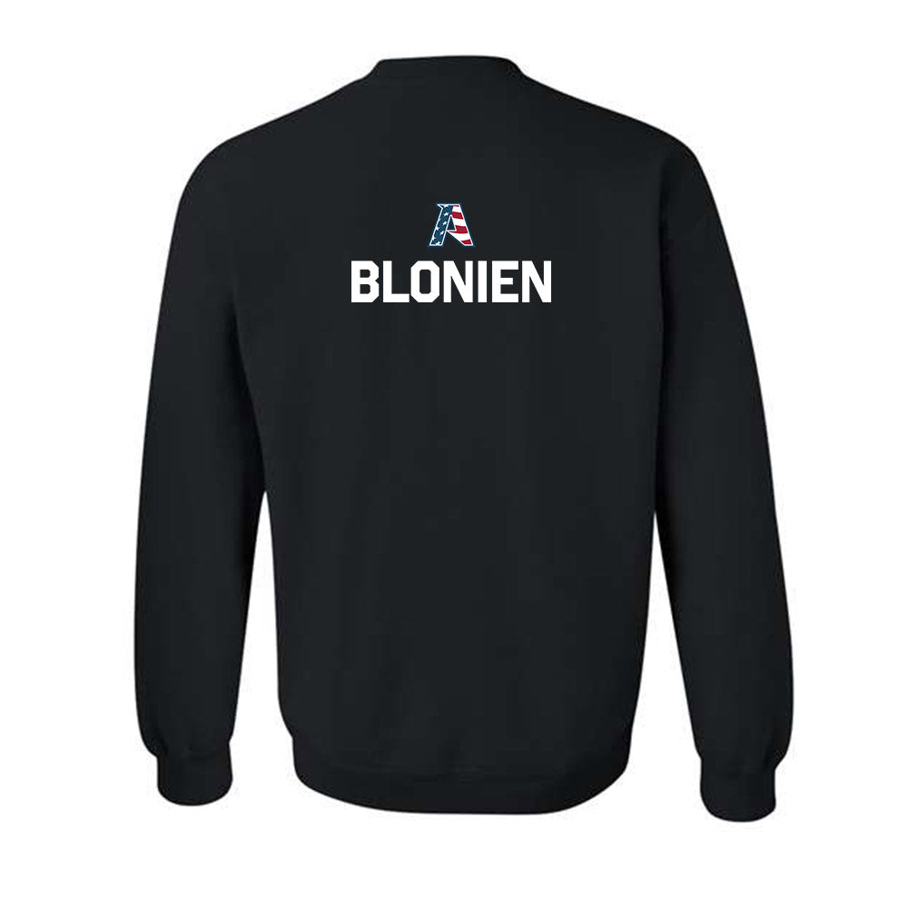Arkansas - NCAA Women's Golf : Natalie Blonien - Patriotic Collectction Crewneck Sweatshirt-1