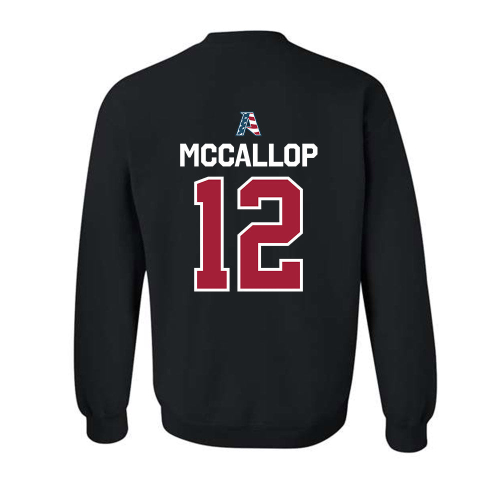 Arkansas - NCAA Women's Basketball : Grace McCallop - Patriotic Collectction Crewneck Sweatshirt-1
