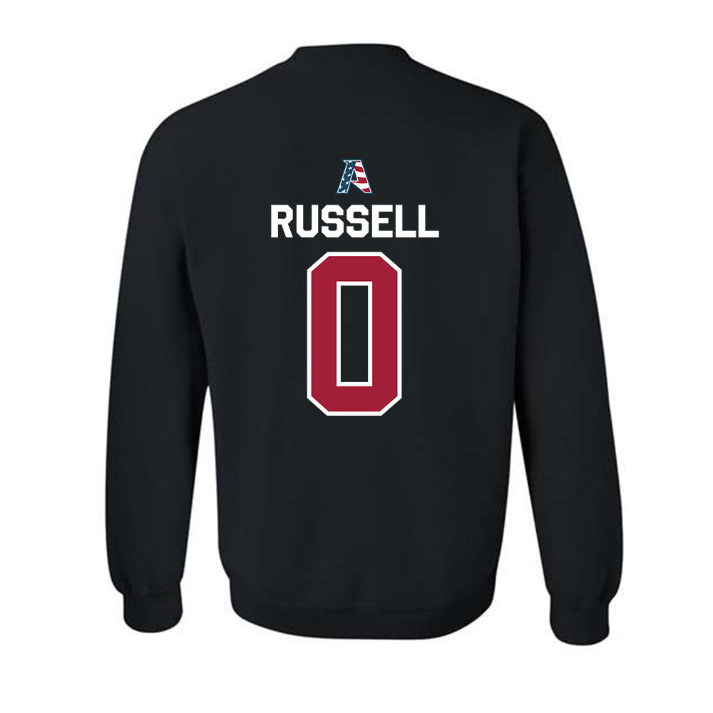 Arkansas - NCAA Football : Braylen Russell - Patriotic Collectction Crewneck Sweatshirt-1