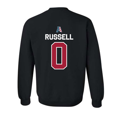 Arkansas - NCAA Football : Braylen Russell - Patriotic Collectction Crewneck Sweatshirt-1