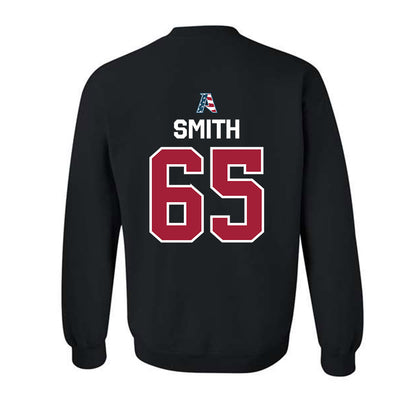 Arkansas - NCAA Football : Aaron Smith - Patriotic Collectction Crewneck Sweatshirt-1