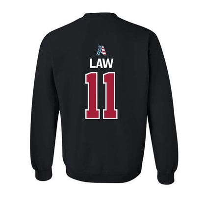 Arkansas - NCAA Women's Volleyball : Elsie Law - Patriotic Collectction Crewneck Sweatshirt-1