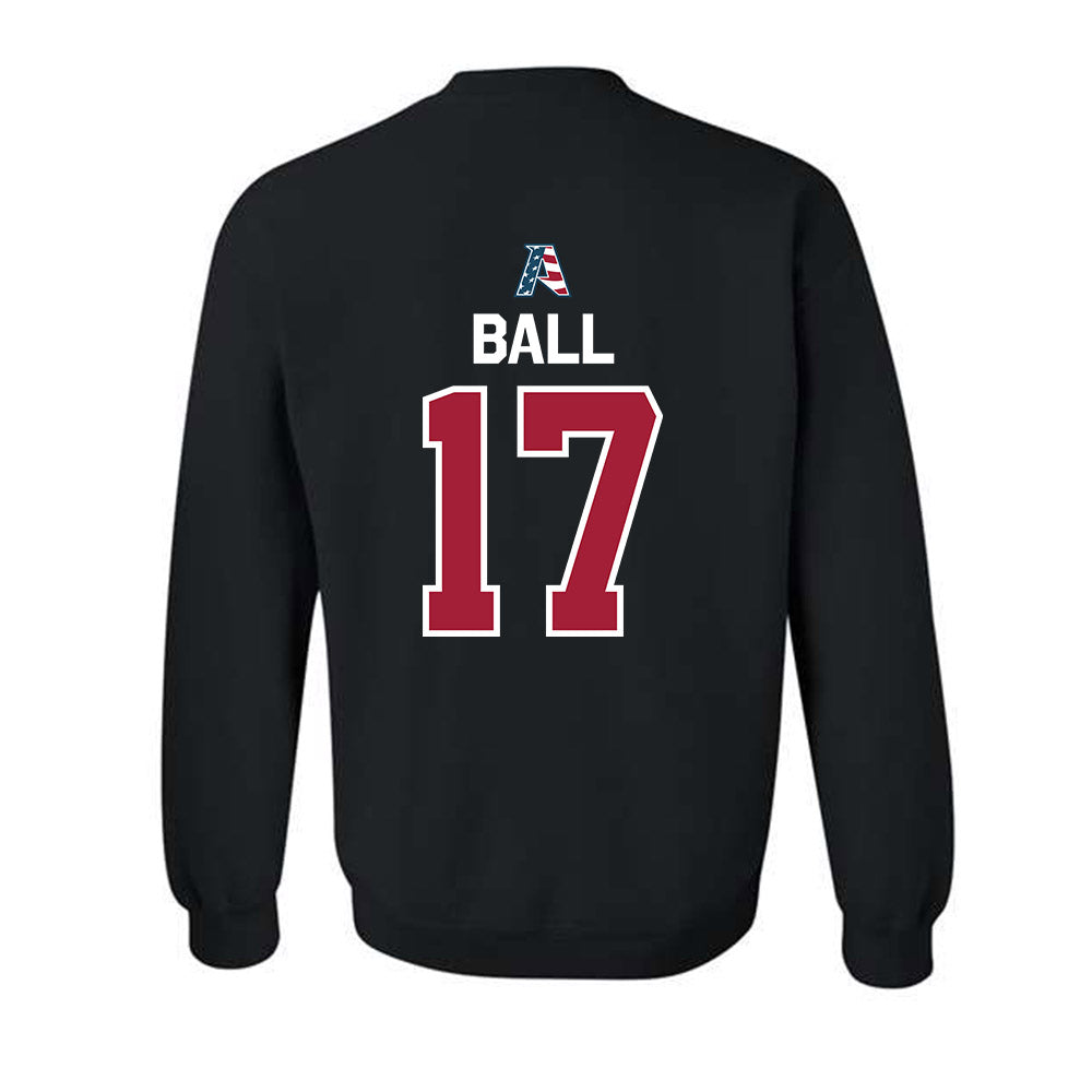 Arkansas - NCAA Women's Soccer : Kennedy Ball - Patriotic Collectction Crewneck Sweatshirt-1