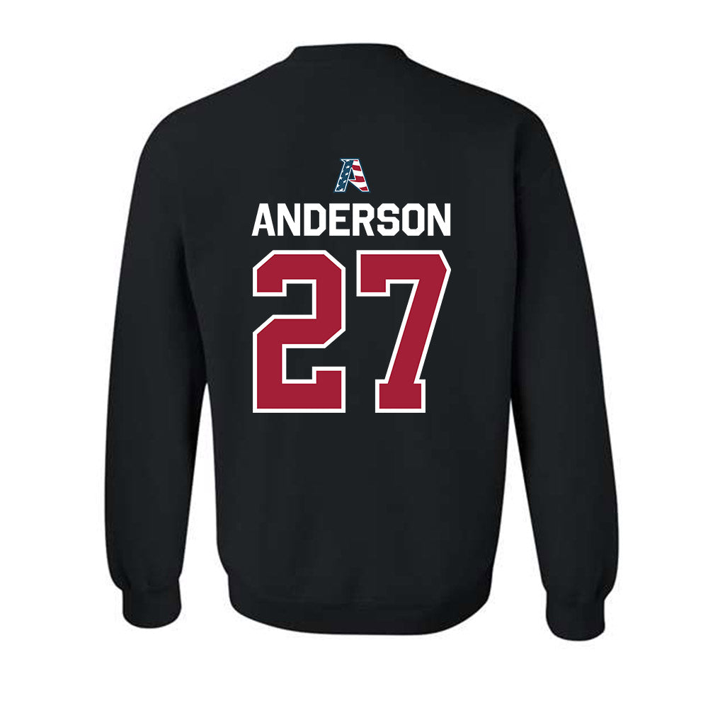Arkansas - NCAA Women's Soccer : Dejionee Anderson - Patriotic Collectction Crewneck Sweatshirt-1