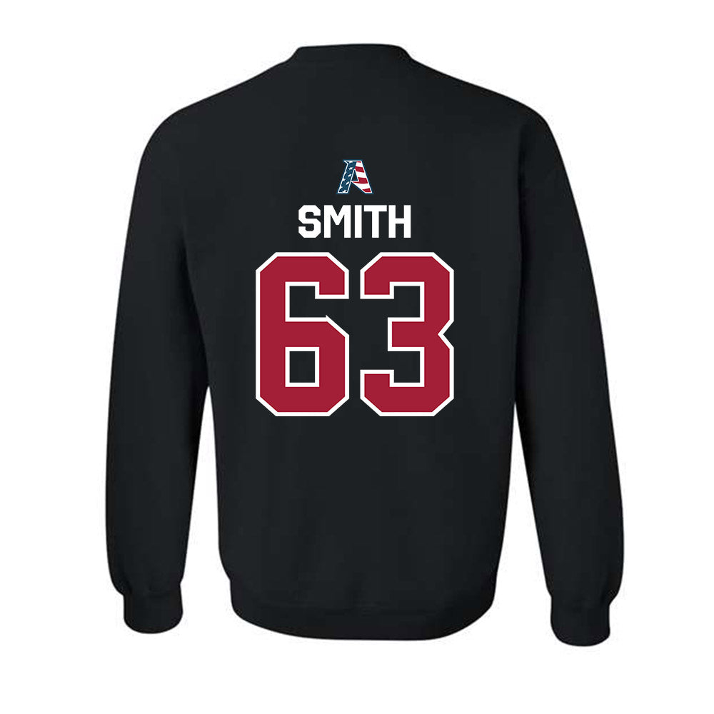 Arkansas - NCAA Football : Hugh Smith - Patriotic Collectction Crewneck Sweatshirt-1