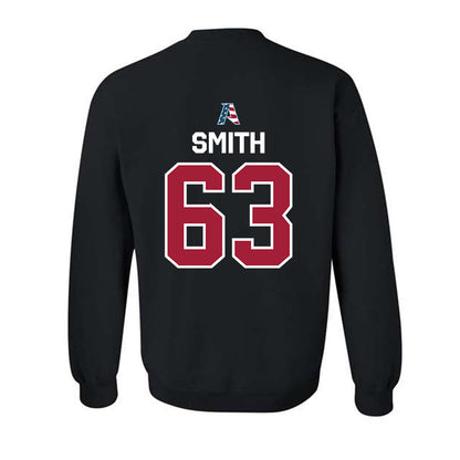 Arkansas - NCAA Football : Hugh Smith - Patriotic Collectction Crewneck Sweatshirt-1