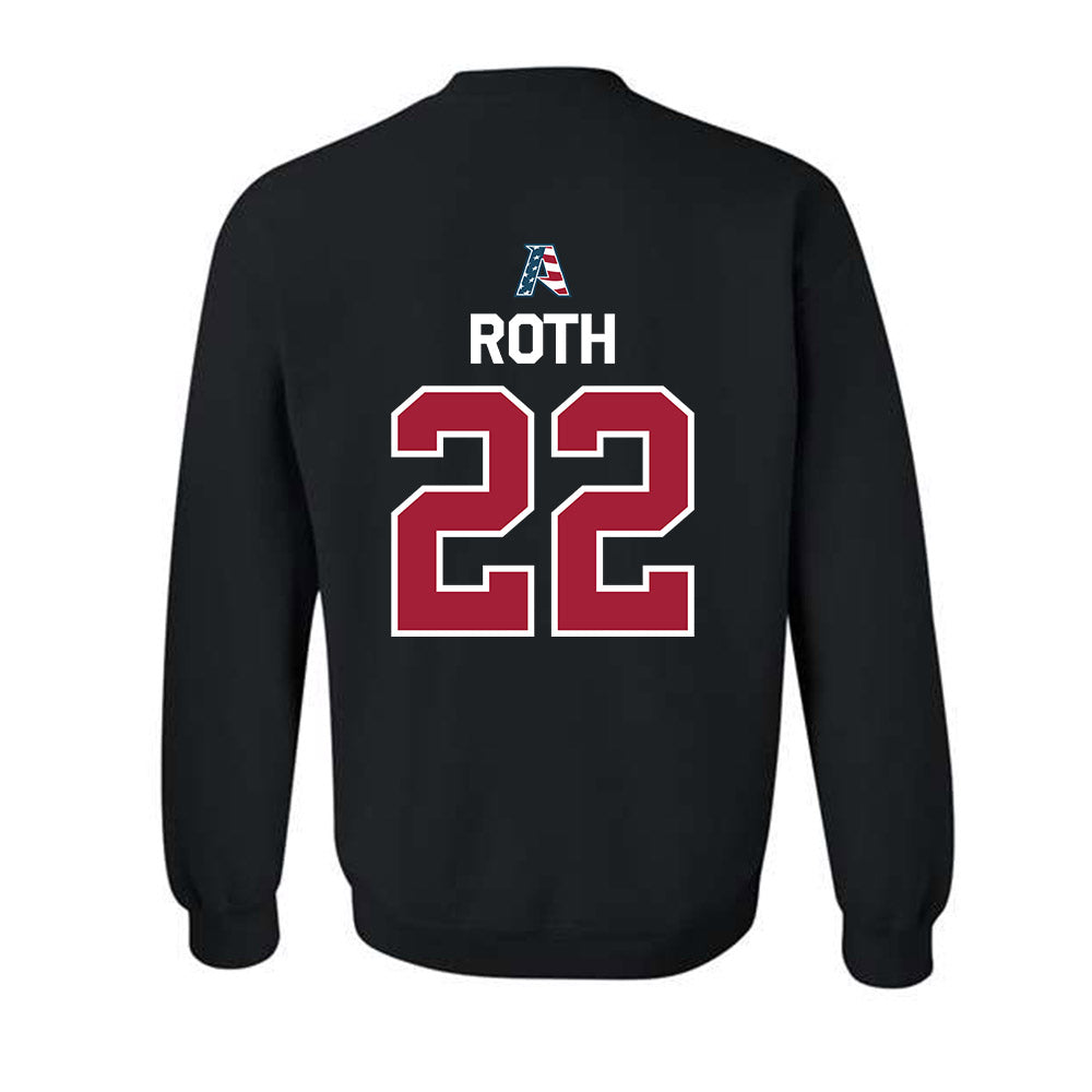 Arkansas - NCAA Women's Volleyball : Ava Roth - Patriotic Collectction Crewneck Sweatshirt-1