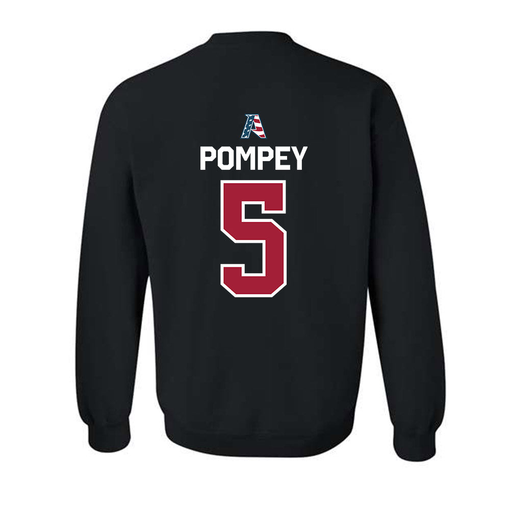 Arkansas - NCAA Baseball : TJ Pompey - Patriotic Collectction Crewneck Sweatshirt-1