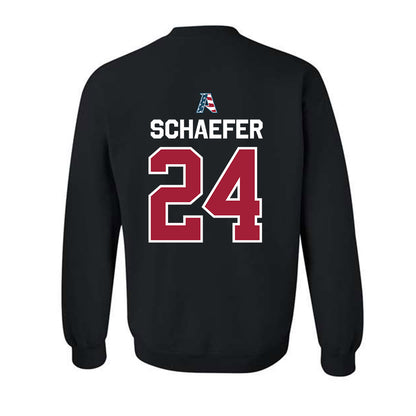 Arkansas - NCAA Baseball : Landon Schaefer - Patriotic Collectction Crewneck Sweatshirt-1