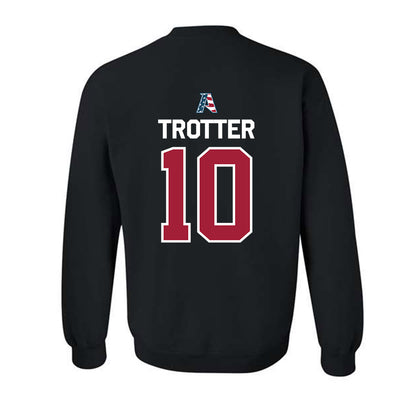 Arkansas - NCAA Football : Cade Trotter - Patriotic Collectction Crewneck Sweatshirt-1