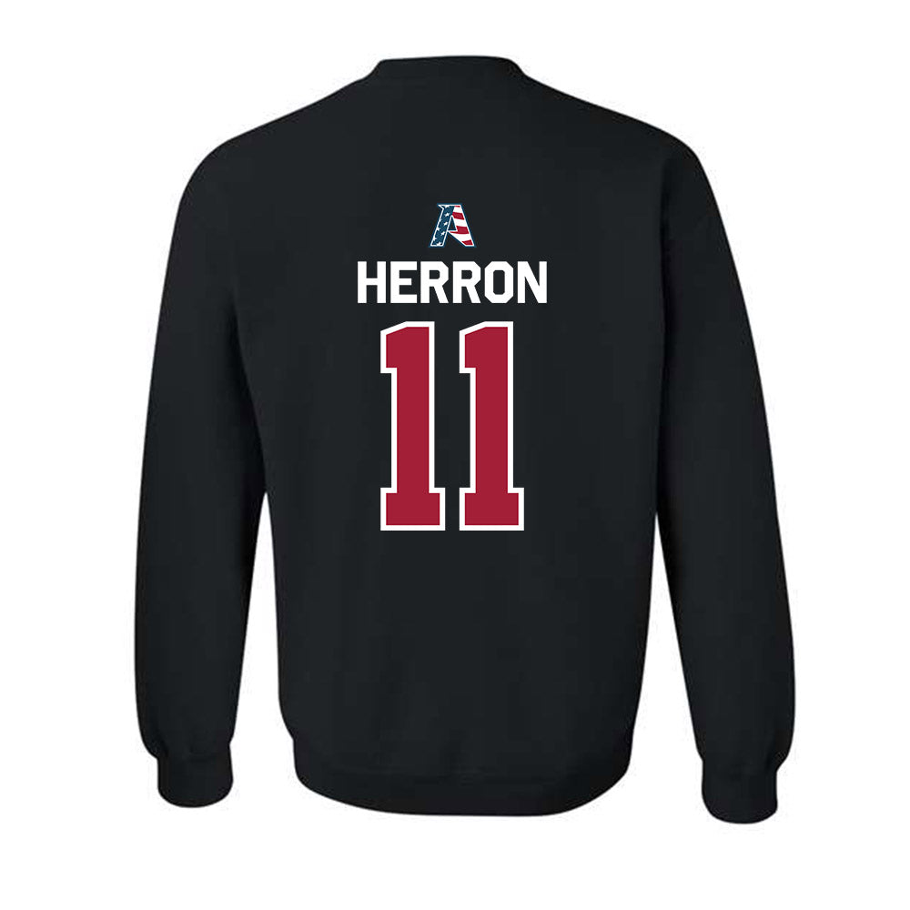 Arkansas - NCAA Softball : Robyn Herron - Patriotic Collectction Crewneck Sweatshirt-1