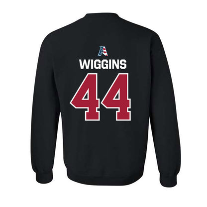 Arkansas - NCAA Baseball : Carson Wiggins - Patriotic Collectction Crewneck Sweatshirt-1