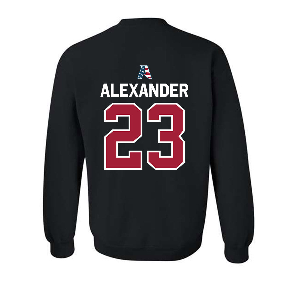 Arkansas - NCAA Women's Volleyball : Aleki Alexander - Patriotic Collectction Crewneck Sweatshirt-1