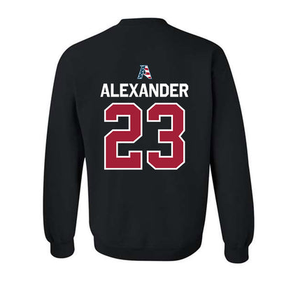 Arkansas - NCAA Women's Volleyball : Aleki Alexander - Patriotic Collectction Crewneck Sweatshirt-1