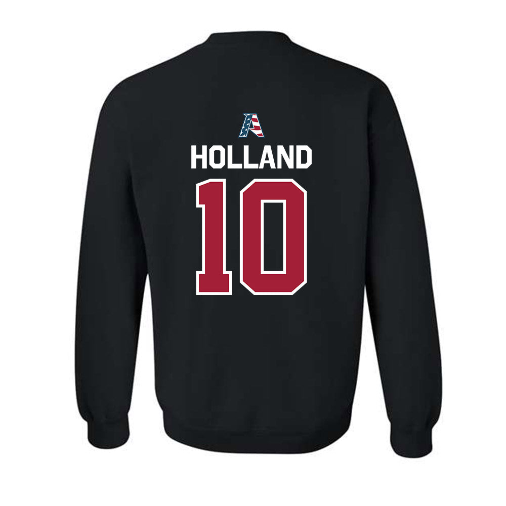 Arkansas - NCAA Baseball : Tyler Holland - Patriotic Collectction Crewneck Sweatshirt-1