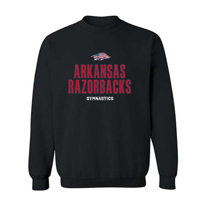 Arkansas - NCAA Women's Gymnastics : Hailey Klein - Patriotic Collectction Crewneck Sweatshirt-0