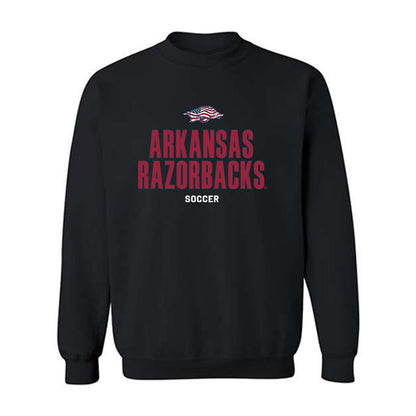 Arkansas - NCAA Women's Soccer : Kate Carter - Patriotic Collectction Crewneck Sweatshirt-0