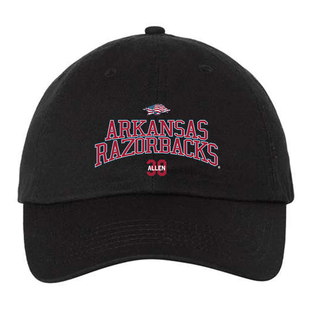 Arkansas - NCAA Football : J’Lynn Allen - Patriotic Collection Dad Hat-0
