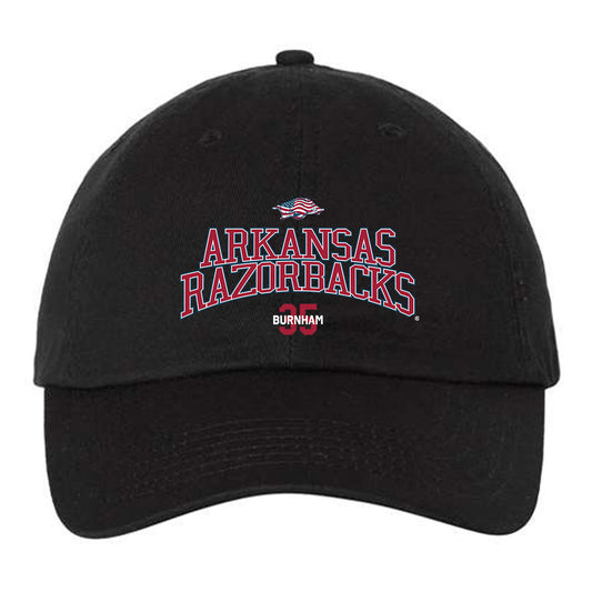 Arkansas - NCAA Baseball : Ty Burnham - Patriotic Collection Dad Hat-0
