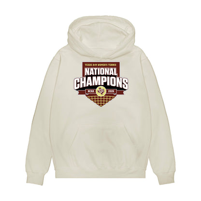 Texas A&M - NCAA Womens Tennis : National Champions 2026 Premium Hooded Sweatshirt-0