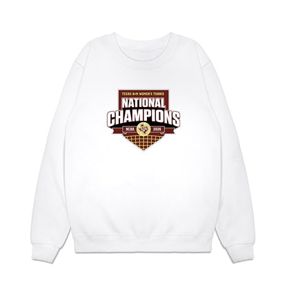 Texas A&M - NCAA Womens Tennis : National Champions 2026 Premium Crewneck Sweatshirt-0