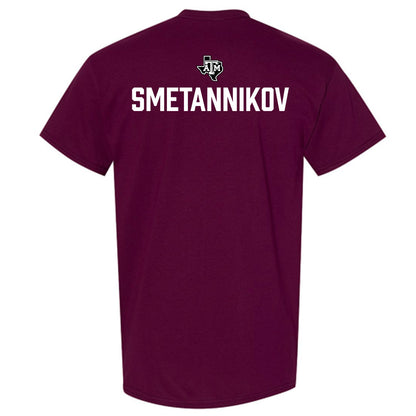 Texas A&M - NCAA Women's Tennis : Daria Smetannikov - National Champions 2026 T-Shirt-1
