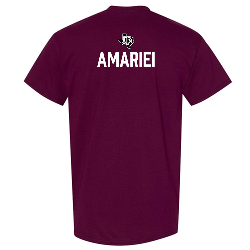 Texas A&M - NCAA Women's Tennis : Ilinca Amariei - National Champions 2026 T-Shirt-1