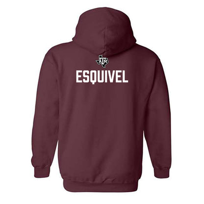 Texas A&M - NCAA Women's Tennis : Avery Esquivel - National Champions 2026 Hooded Sweatshirt-1