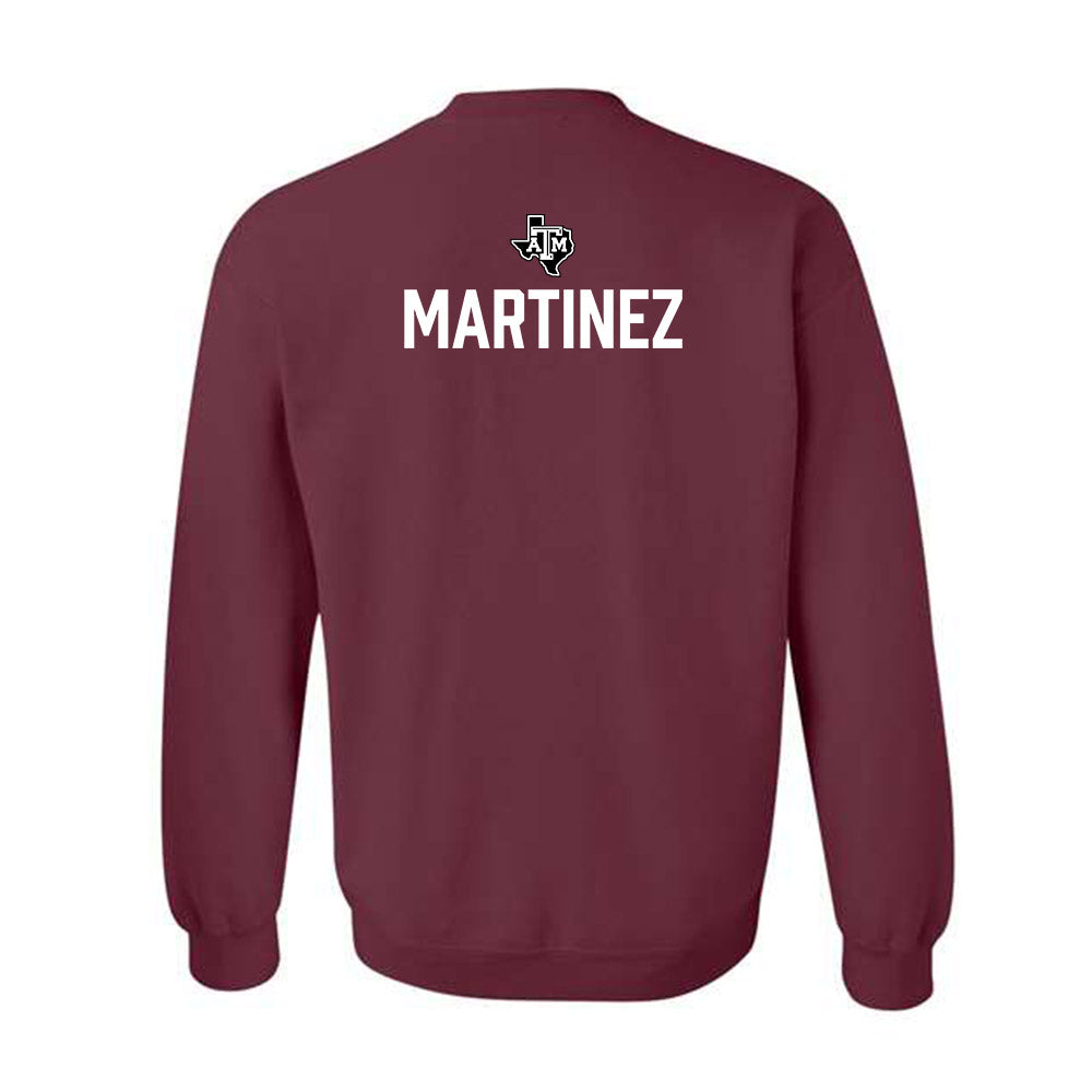 Texas A&M - NCAA Women's Tennis : Violeta Martinez - National Champions 2026 Crewneck Sweatshirt-1