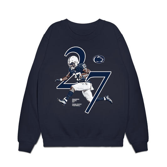 Penn State - NCAA Football : Graphic Premium Crewneck Sweatshirt-0