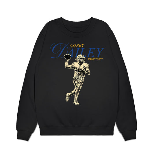 Pittsburgh - NCAA Football : Corey Dailey - Graphic Premium Crewneck Sweatshirt-0